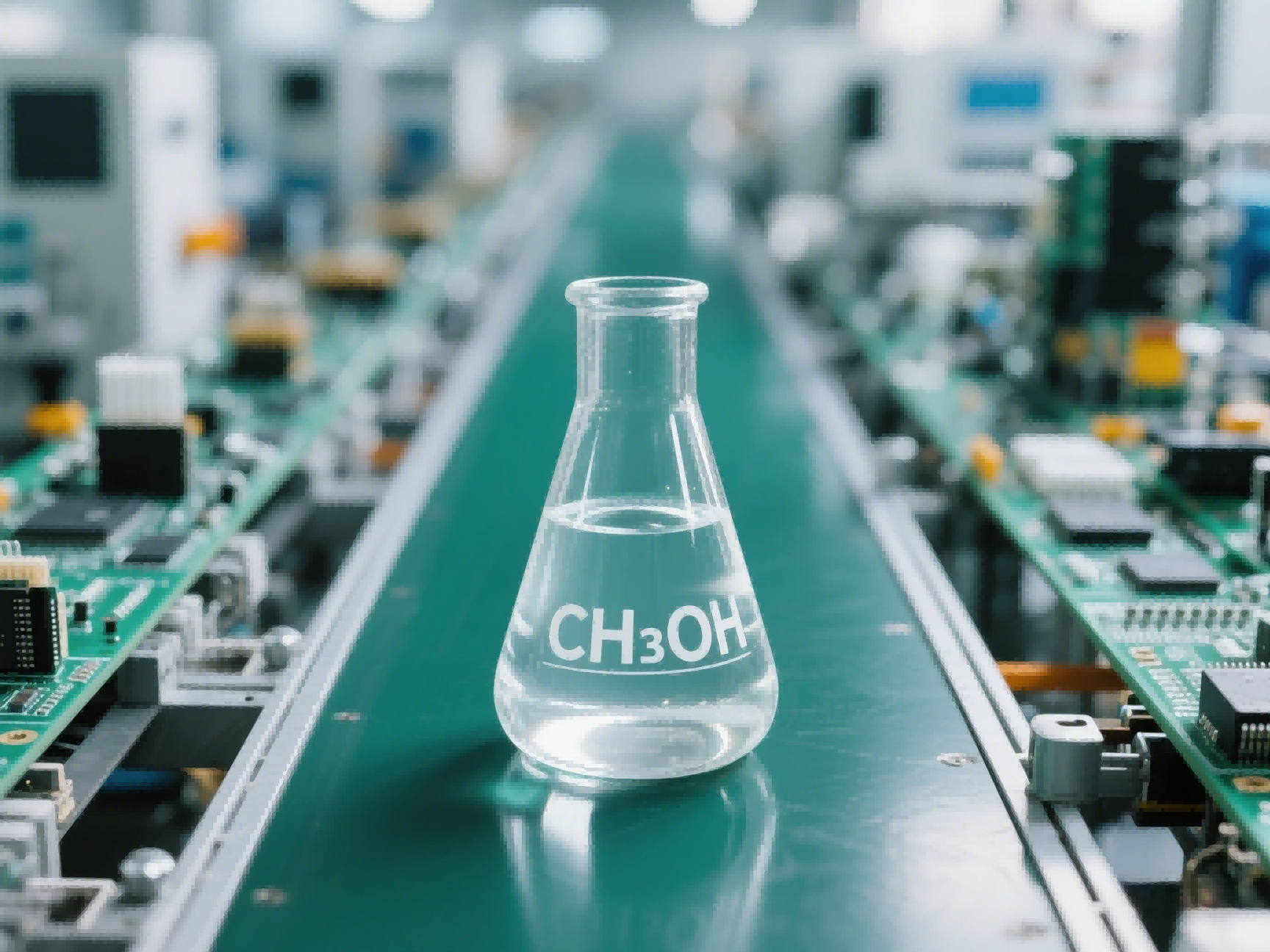 电子级高纯甲醇 (CH₃OH) - 用于半导体、显示面板清洗与溶剂