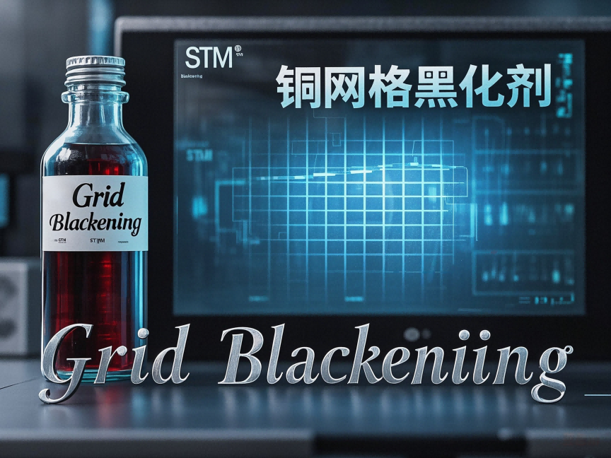圣天迈铜网格黑化剂应用于Metal Mesh触摸屏