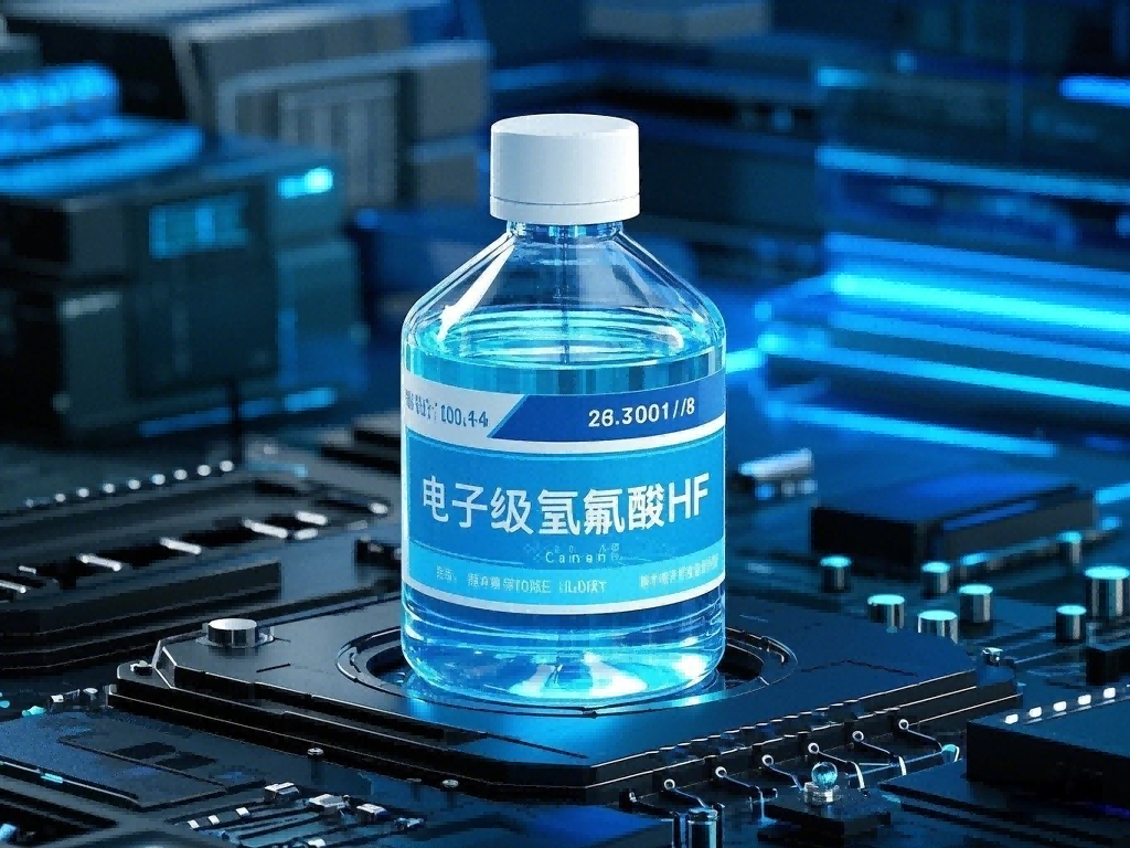 圣天迈供应的电子级高纯氢氟酸HF (用于SiO₂蚀刻) 产品图